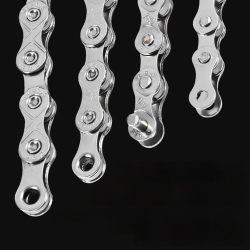 Chaîne vélo argent - chaîne, de