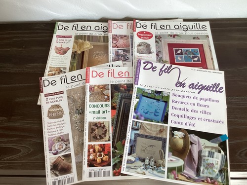 Lot magazine point croix - point, de