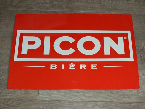 Superbe plaque tole - !!,