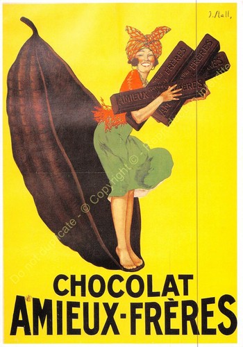Postcard affiche publicité - postcard,