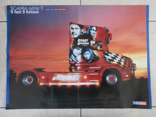 Poster camion scania - poster,