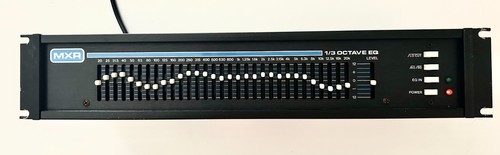 Equaliseur graphique mxr 3 - graphique, 1/3