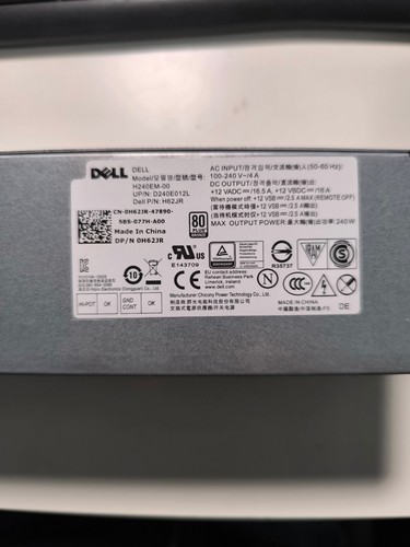 Alimentation dell 240w - alimentation,