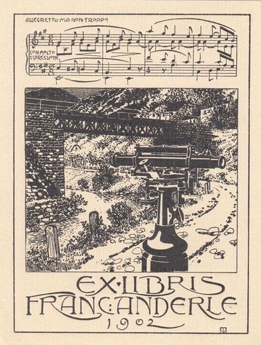 Exlibris livre art klischee - d'art,
