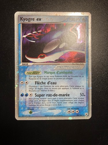 Carte pokémon kyogre - pokémon,