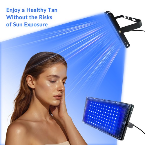 Skin tanning lamp facial - tanning,