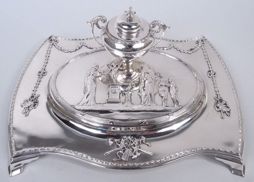 William comyns inkstand ancien - comyns,