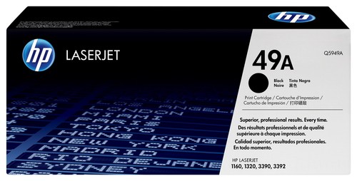 49a black original laserjet - hp,