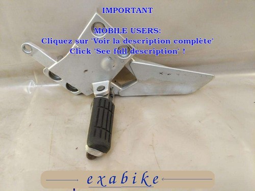 Platine repose pied - platine, repose-pied