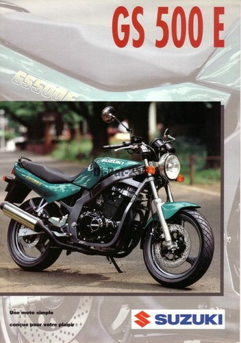 Brochure suzuki 500 e - brochure,