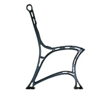 Beaux pieds banc côtés - pieds, de