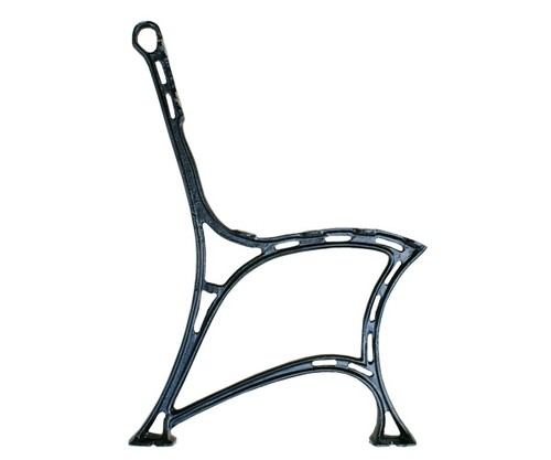 Beaux pieds banc côtés - banc,