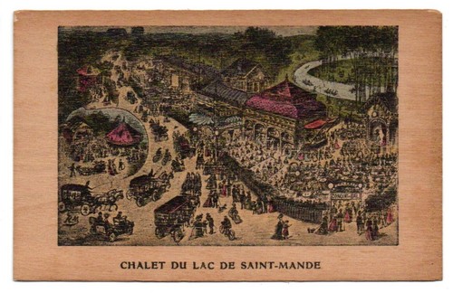 Cpa chalet lac de - 94.le,