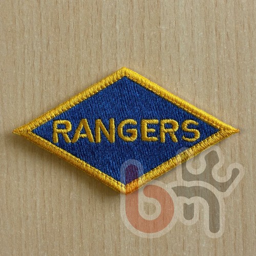 écusson brodé rangers - rangers, wwii