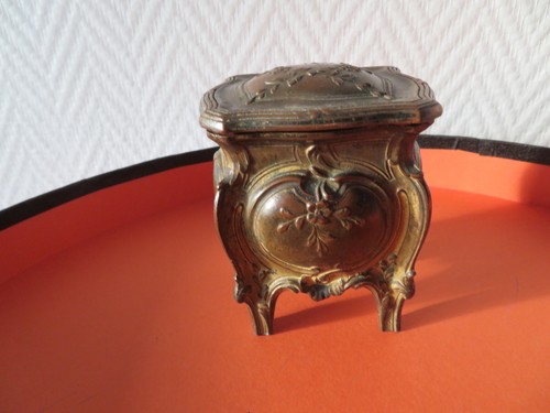 Ancien coffre bijoux en - ancien,