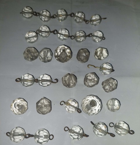 Lot pampilles perles cristal - perles,