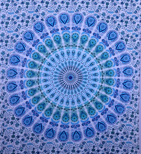 Tenture mandala indienne - mandala,