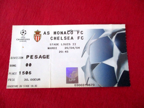 Ticket billet football - football, as