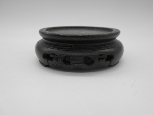 Socle en bois pour vase - 07,