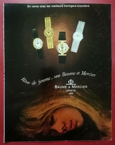 Publicité presse montres - de,