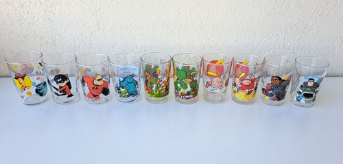 Lot verres a moutarde - 10,