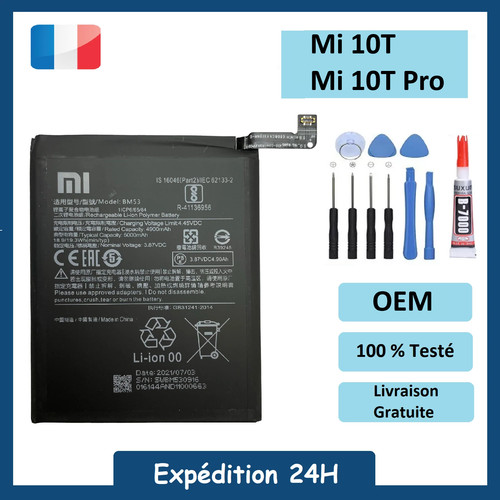 Batterie xiaomi 10t - batterie,