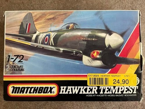 Maquette matchbox hawker - maquette, 1/72