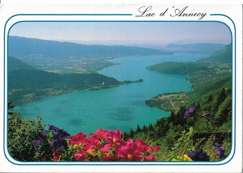 Lac annecy panorama - panorama, sur
