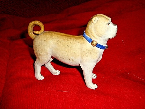 Ancienne figurine chien - ",