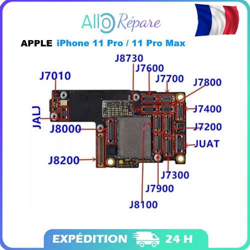 Connecteurs fpc apple iphone - fpc,