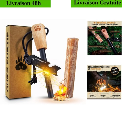 Kit firesteel pierre à feu - firesteel,