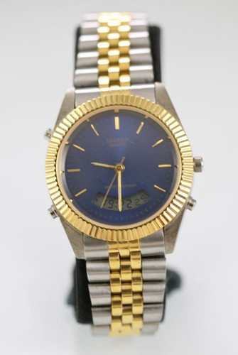 Sharp hommes montre argent - montre, or