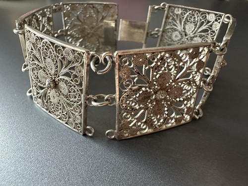 Bracelet argent filigrane - bracelet,
