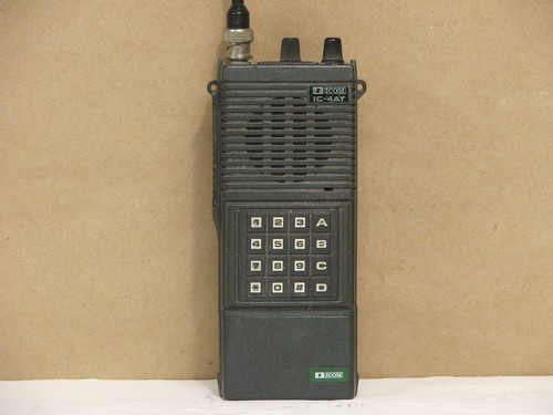 Icom 4at handheld uhf - icom,