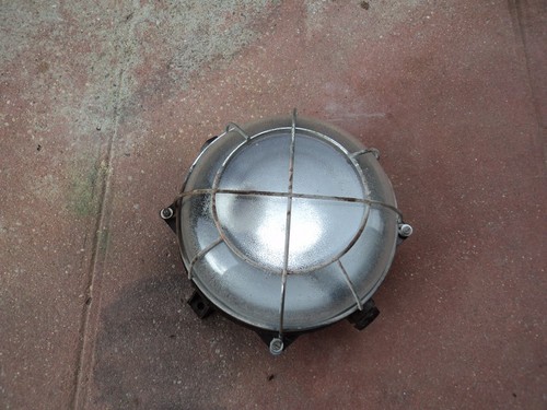 Ancienne lampe hublot bakelite - hublot,