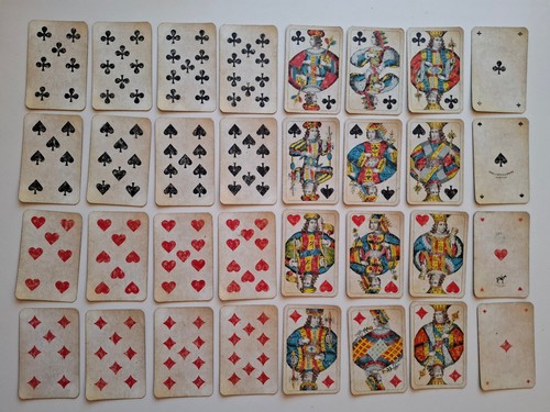 Ancien jeu cartes - ancien,