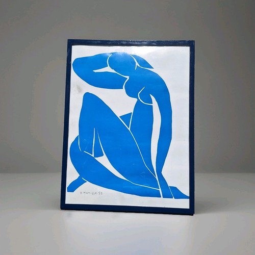 Henri matisse bleu affiche - henri,