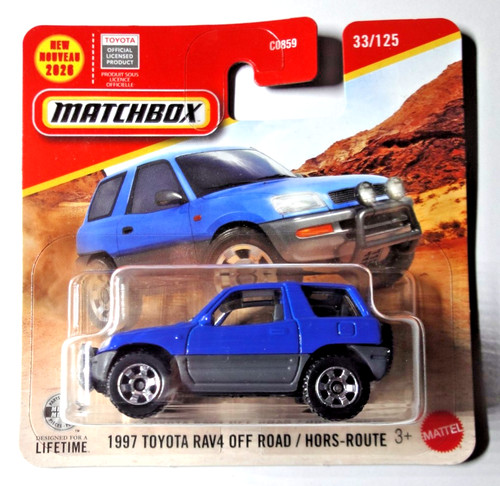 Matchbox 1997 toyota rav4 - matchbox,