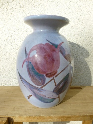 Grand vase ceramique epoque - vase,