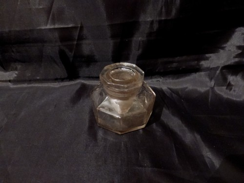 Ancien encrier verre - en,
