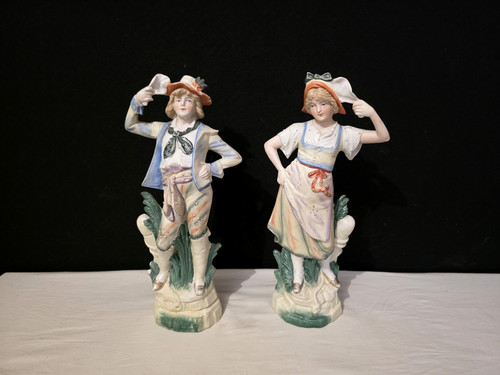 Statuettes anciennes en - 2,