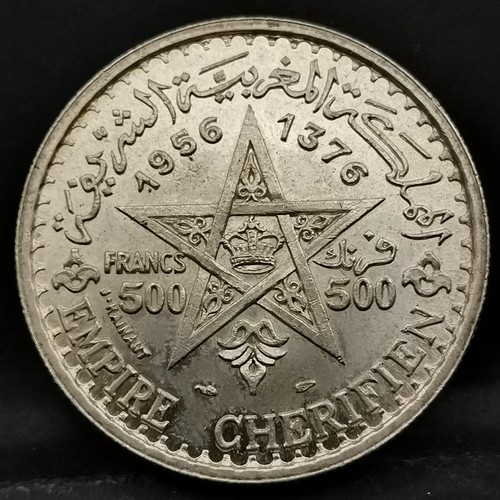 500 francs 1376 - francs, 1956