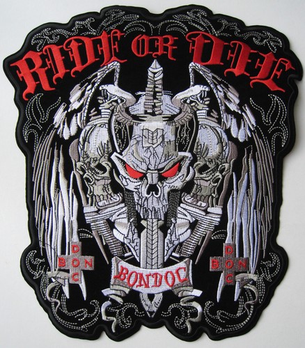 Patch dossard skull - patch,