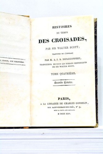 Livre ancien scott histoire - livre,