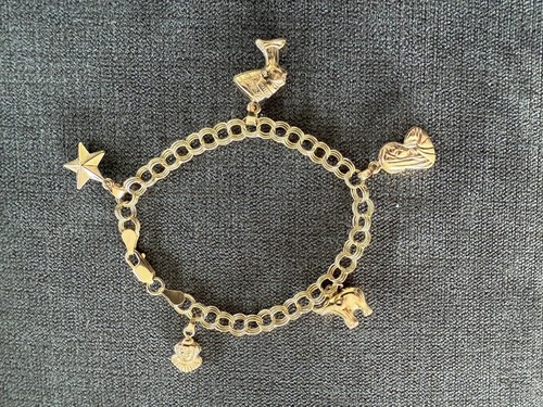 Bracelet massif 14 - or,