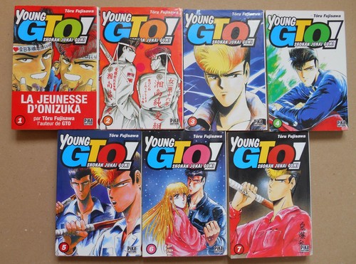 Mangas young gto à 7 - n°,