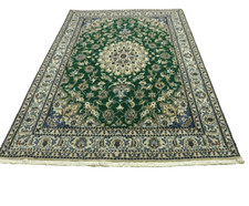 Magnifique Tapis Persan Nain En Soie (242 X 167 CM) Tapis Oriental Neuf
