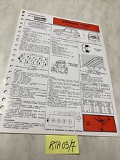 Fiche technique automobile