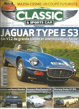 CLASSIC & SPORTSCAR N°48 JAG TYPE E S3 / KARMANN GHIA / PANHARD 24 / MAZDA COSMO
