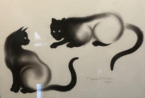 Encre chine xxe signée - chine, et